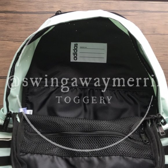 NWT adidas Classic 3-Stripe 3 Backpack!!!!! - Picture 3 of 7